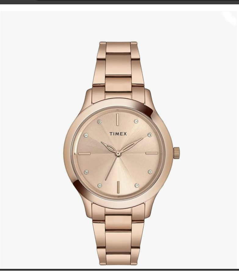 TIMEX Analog Watch for Women with Round Dial